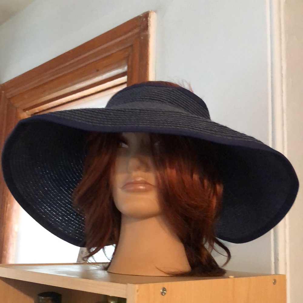 San Diego Hat Company Bright Pink Wide Brim Sun Visor - Picture 3 of 8